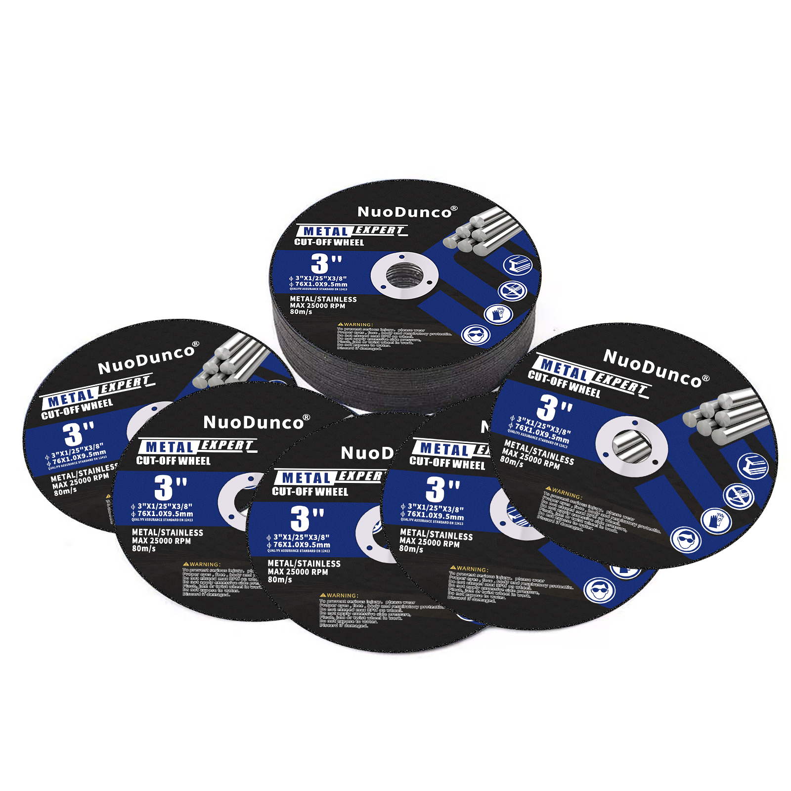 3 Polegada disco de corte de metal multicamadas 75mm resina rebolo disco para aço inoxidável ferro ângulo moedor corte serra circular