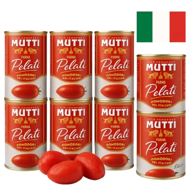 Tomates Pelati 400g 8 pour le marché italien-Mutti