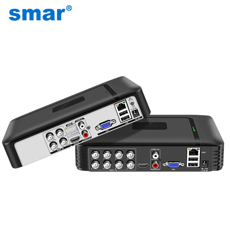 Smar CCTV DVR Hybrid 4CH 8CH AHDNH 1080N 5 IN 1 AHD CVI TVI CVBS 1080P Security Window NVR для камеры AHD IP-камеры AnalogCamera