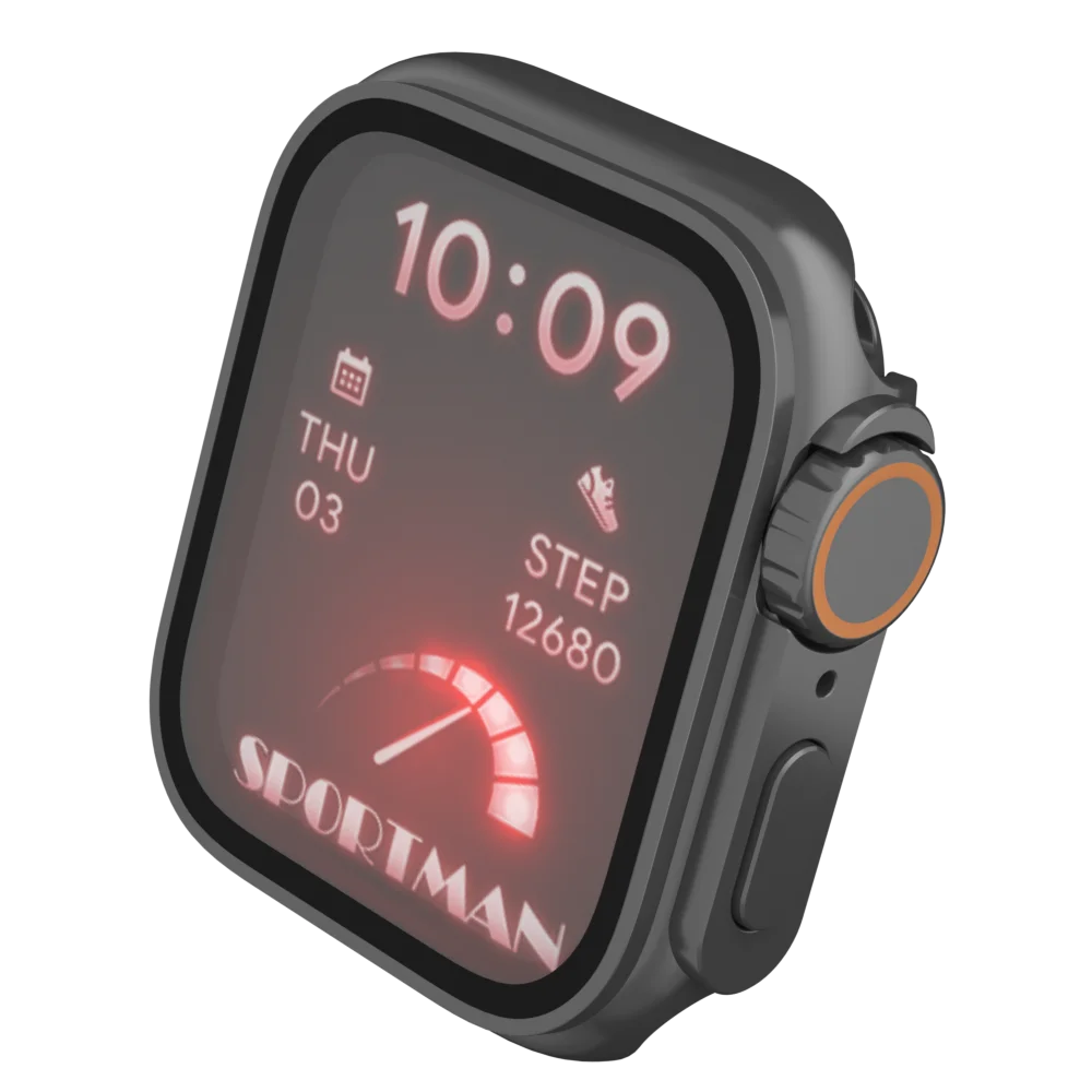 Glass+Case For Apple Watch S10 42mm 46mm Screen Protector Cover Change To Ultra Bumper Case Cover For iWatch Series 10 46mm 42mm