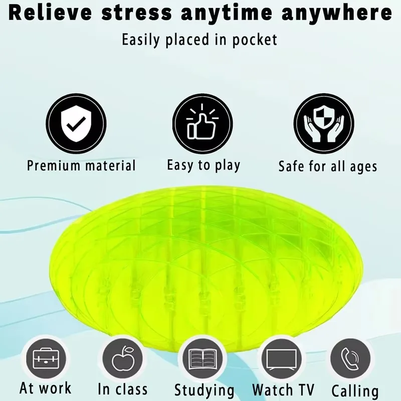 Fidget Worm Sensory Toy - บรรเทาความเครียด Wiggly Worm สําหรับเด็กและผู้ใหญ่ - ของเล่นมือบีบอัดสนุกเพื่อบรรเทาความวิตกกังวลและโฟกัส