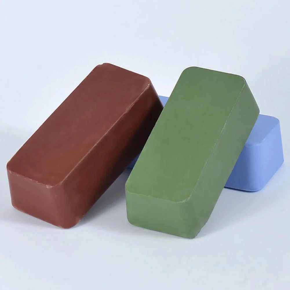 Cire à polir pour métal en acier inoxydable, pâte à polir solide, décontamination, réparation des rayures et élimination des blocs abrasifs, 1 pièce