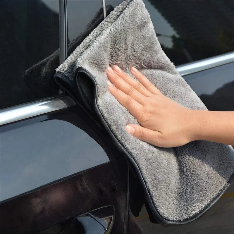 Toalla de microfibra, accesorios para lavado de coches, paño de limpieza de coche súper absorbente, toalla automática de microfibra Premium, secado único