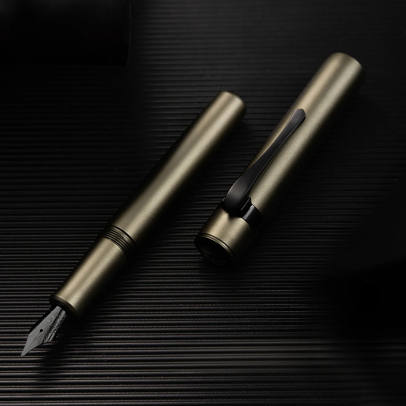Hongdian m2 Füll federhalter Mini Schwarz wald Meta verse Design ef f Feder Schul bürobedarf Schreibwaren hochwertige Geschenk