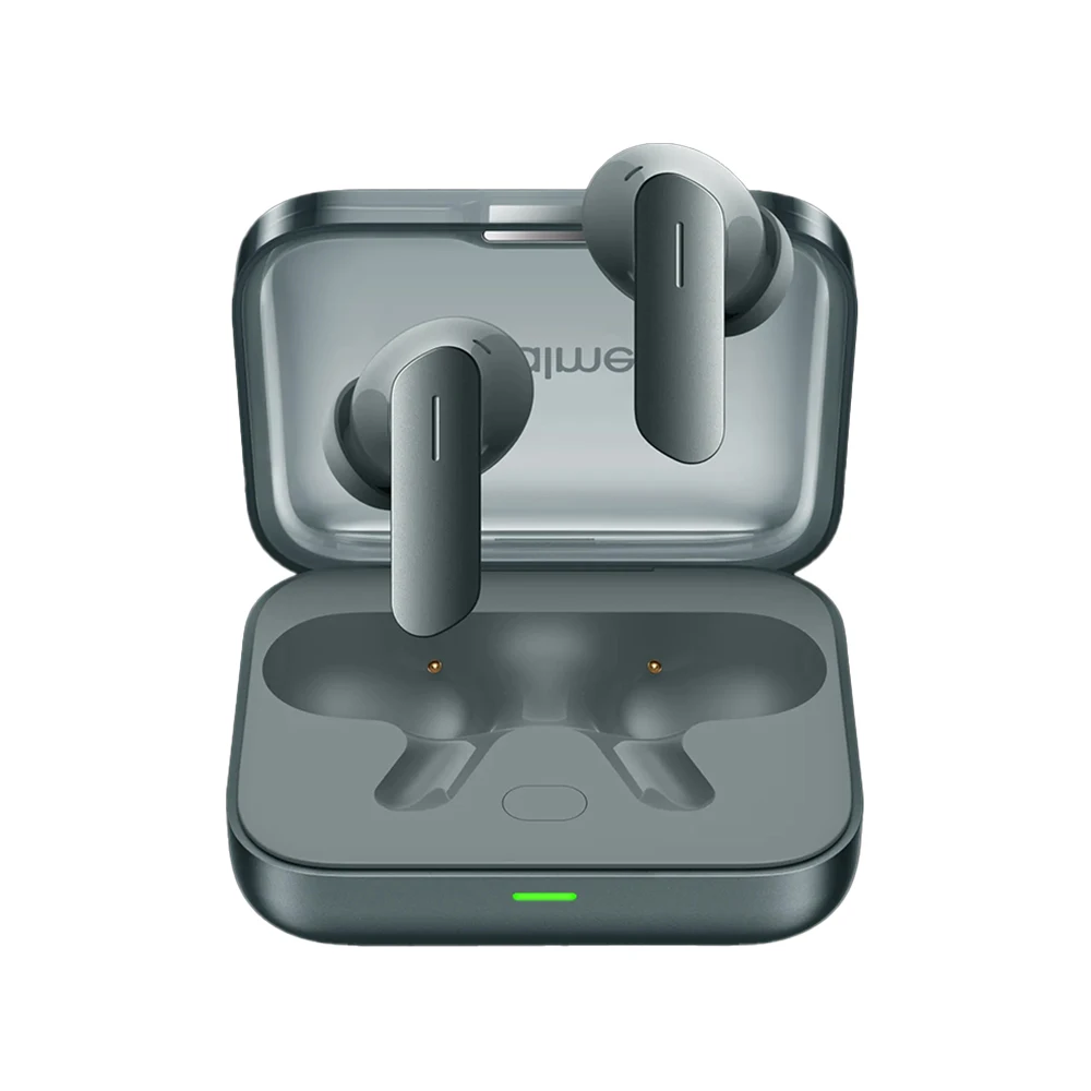 Global Version realme Buds Air 7 52dB Smart Active Noise Cancellation 12.4mm Deep Bass Driver Bluetooth5.4 360 ° Spatial Audio Effect IP55 oortelefoon