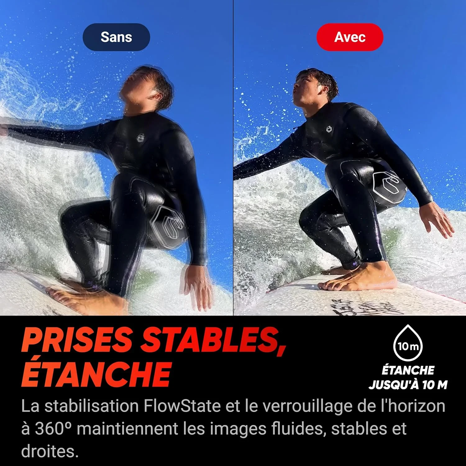 Insta360 Ace Pro 8K/4K Leica Action Camera, Flagship 1/1.3" Sensor, Super Lowlight Performance, Waterproof, Stabilization