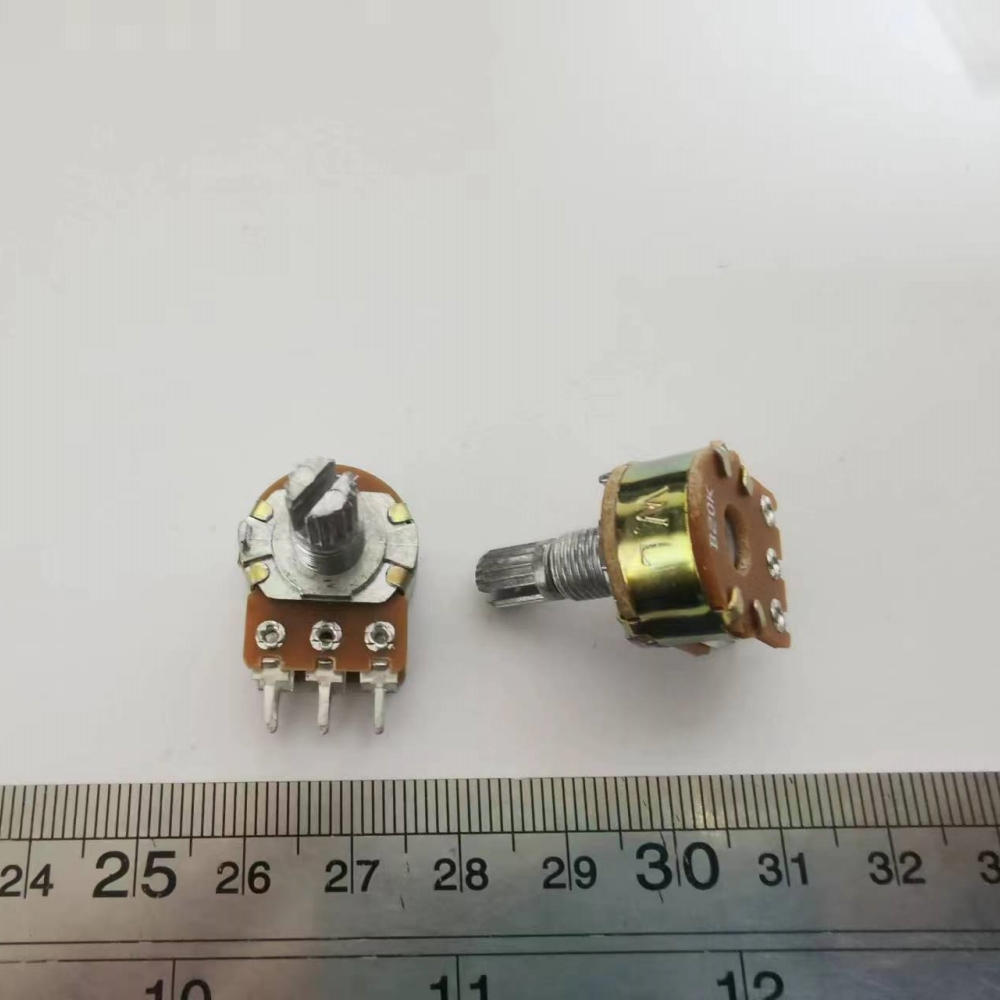 10 20 50 Stück WH148 verstellbar B1K 2K 5K 10K 20K 50K 100K 500K Ohm 3 Pin 15mm 20MM