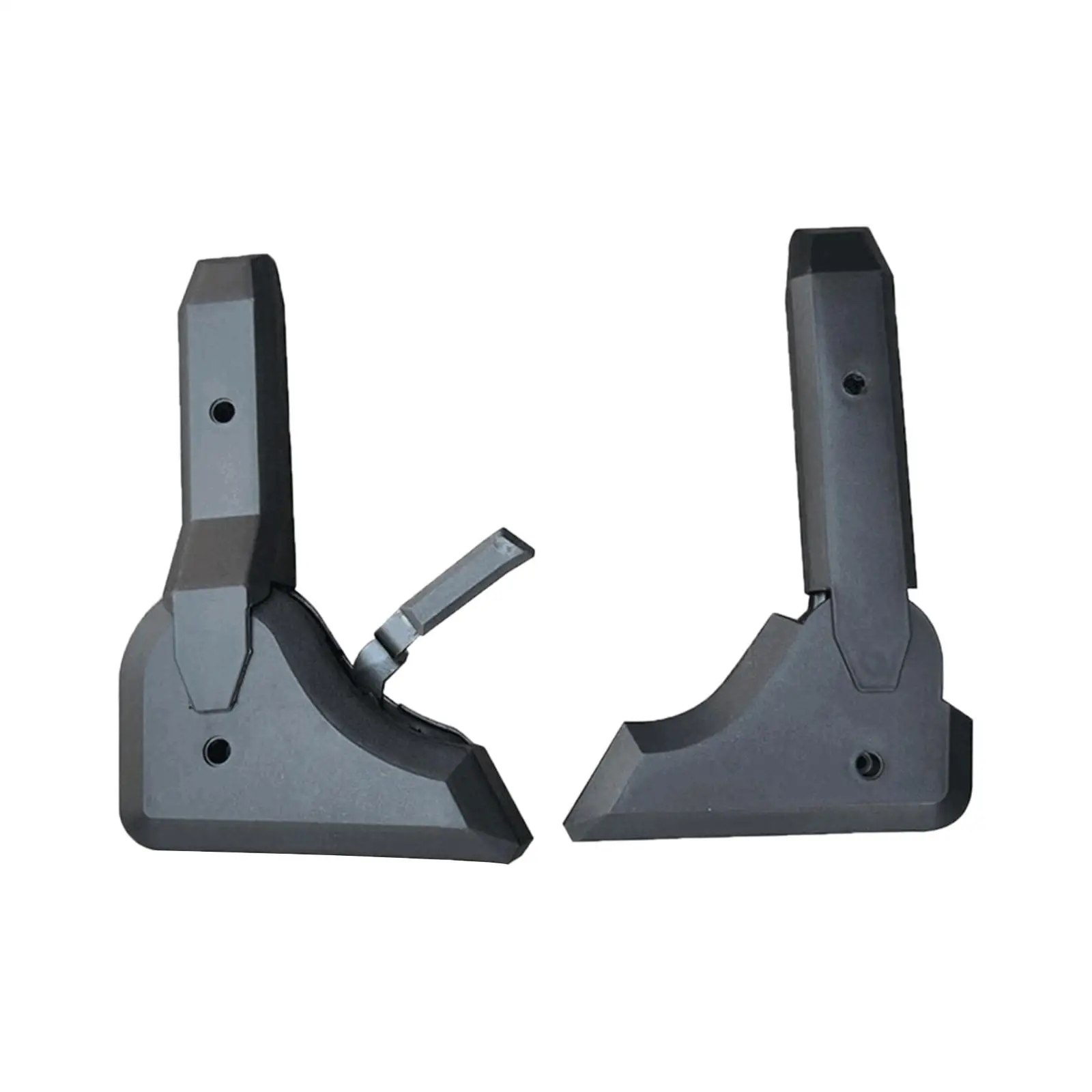 2 pezzi in pelle PU sedia da gioco regolatore dell'angolo di 180 gradi montaggio regolatore multiangolo resistente per pezzi di ricambio per sedie da ufficio accessori