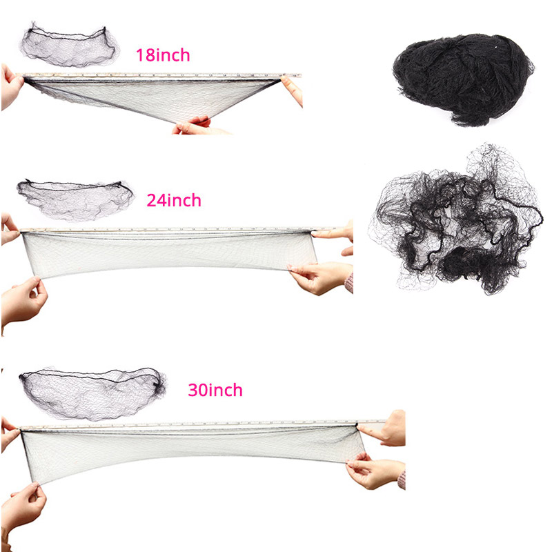 20 pz durevole nylon retina per capelli per panino strumento per lo styling dei capelli nero beige marrone 5mm retina per capelli per parrucche rete per capelli styling retine per capelli