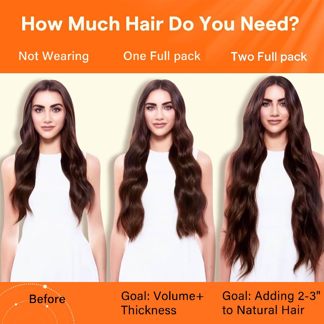 Extensiones de cabello humano con Clip sin costuras, brillo completo, 8 Uds., 100g y 80g, pelo rubio de Color puro, Clip de Pu en extensión Remy, trama de piel