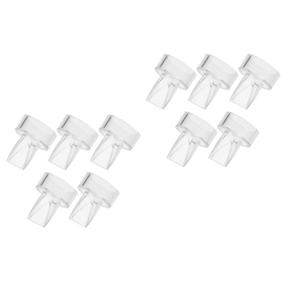 Accesorios para extractor de leche de 10 piezas, piezas manuales, válvulas de reflujo de silicona, antireflujo, Gel de sílice para mujer