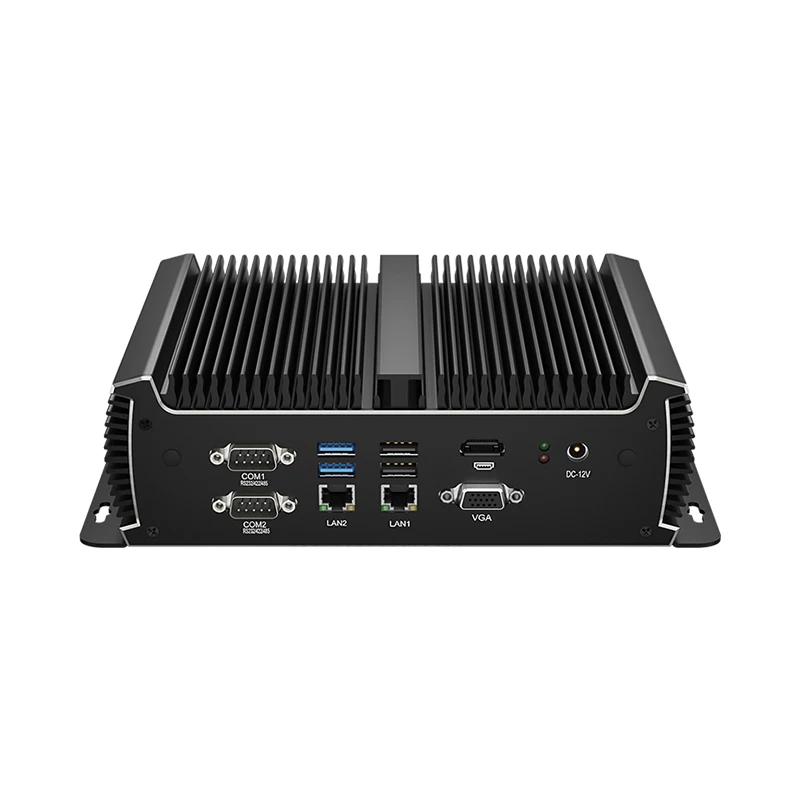 XCY X89 IPC Мини-промышленный ПК Процессоры Intel 4-го поколения 6 портов COM 8xUSB 2xLAN HDMI VGA WiFi 4G LTE Win11/10