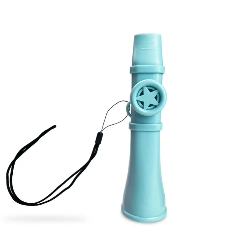 Portable ABS Kazoo Flute with Lanyard Easy To Learn Musical Instruments British Funny Musical Whistle Toy Boys Girls Gift