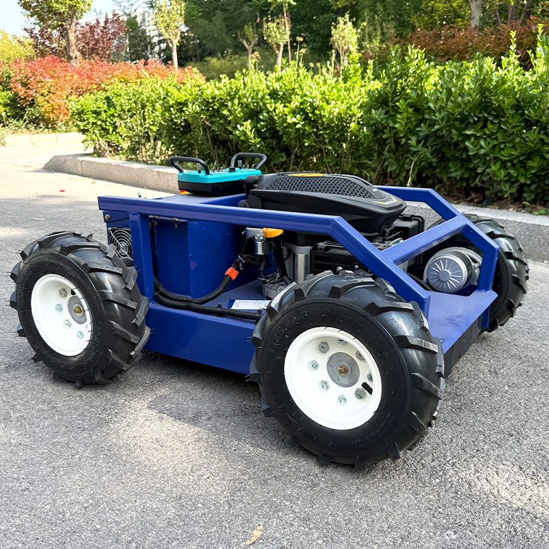 Aangepaste gratis verzending deurafstandsbediening 550 mm grasmaaier draadloze grasmaaier mini robot grasmaaier prijzen