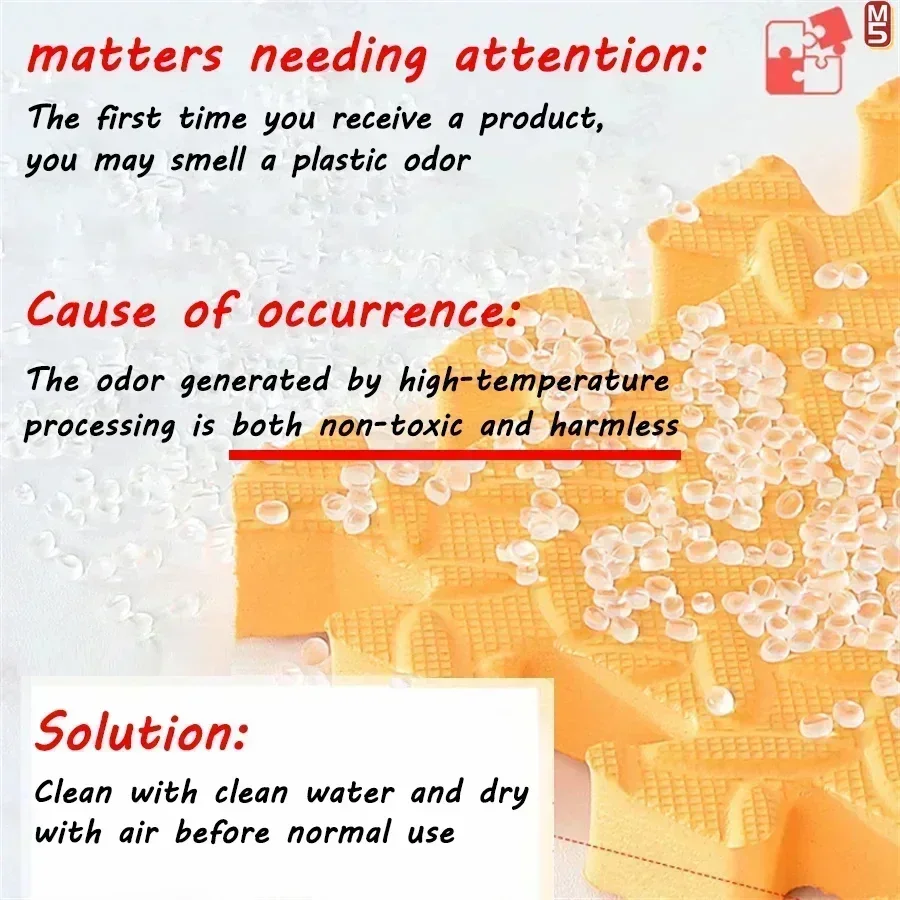 8 ชิ้น/2.5 เซนติเมตรหนา Nonslip เด็กคลานเล่นเสื่อกันเสียงปริศนายิมเสื่อสําหรับห้องเด็กและเป็นมิตรกับสิ่งแวดล้อมเสื่อปริศนา