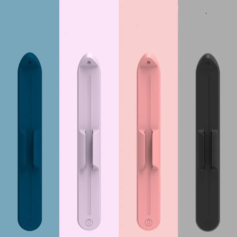 Suporte de Silicone para Tablet, Slot para Caneta Stylus, Apple Pencil 1 ou 2 Geração, Samsung Galaxy Tab S6 Lite S7 S8 e S9Ultra