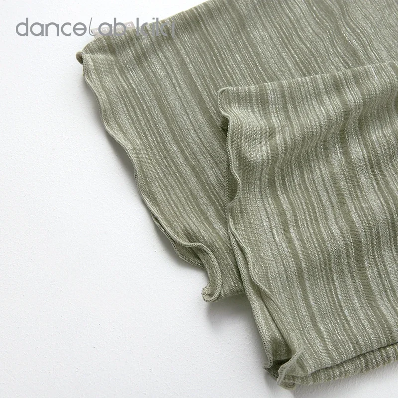 ผู้หญิงบัลเล่ต์เต้นรําอุ่นขึ้นเข่าบางและBreathableชุดชั้นในบัลเล่ต์เต้นรําLeggings