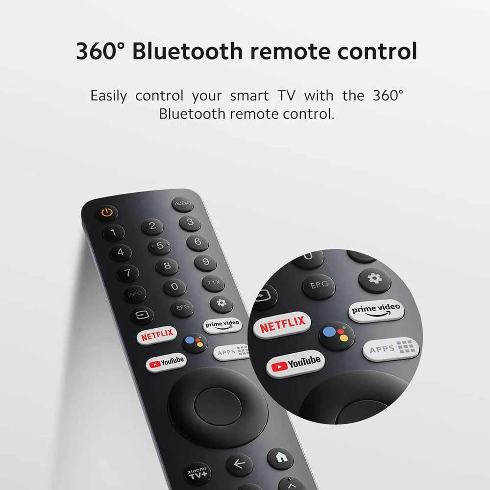 Xiaomi TV A 32, tamanho compacto com tela colorida, som dinâmico com áudio Dolby ™ , DTS-X e DTS Virtual: X, Fini de metal de última geração