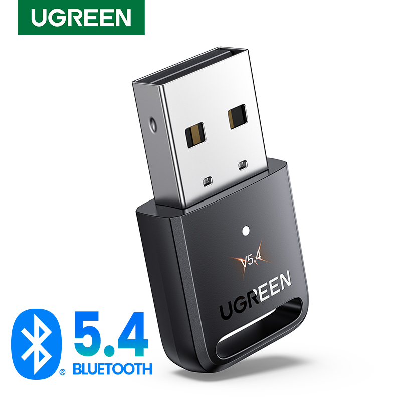 UGREEN-Adaptador USB Bluetooth 5,4 para PC, Dongle, ratón inalámbrico, Keyborad, receptor de Audio y música, transmisor USB