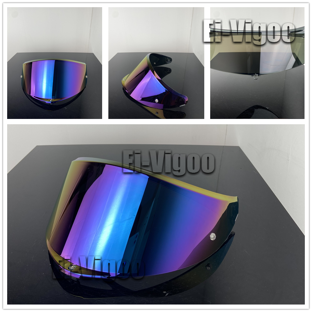 For AGV K6 Full Face Motercycle Helmet Visor Lens Capacete Helmet Accessories Multi Color Helmet Visor Dropship