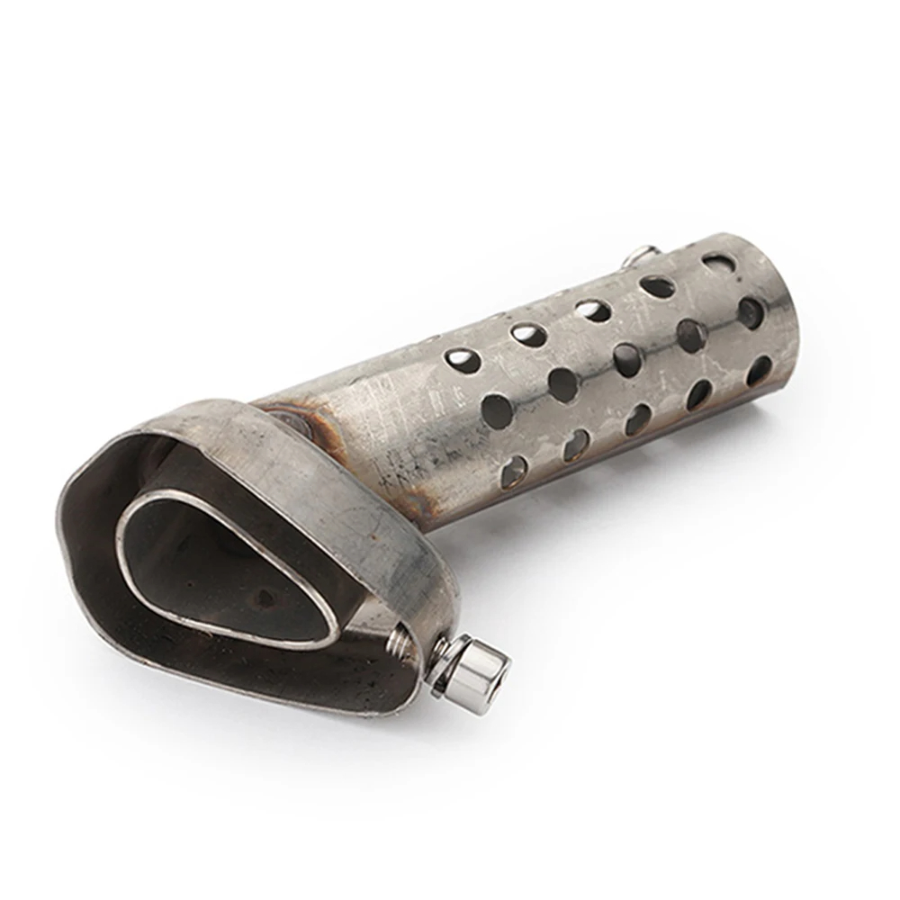 Catalisador frontal universal de extremidade média db killer para silenciador de escapamento de motocicleta eliminador de som de ruído