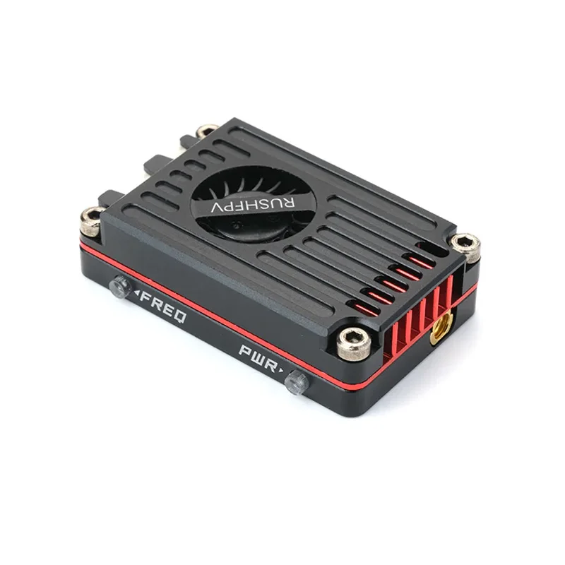 RUSH TANK MAX SOLO 5,8 GHz 2,5 W Hochleistungs-48-Kanal-VTX-Videosender mit CNC-Gehäuse für RC FPV-Drohnenflugzeuge