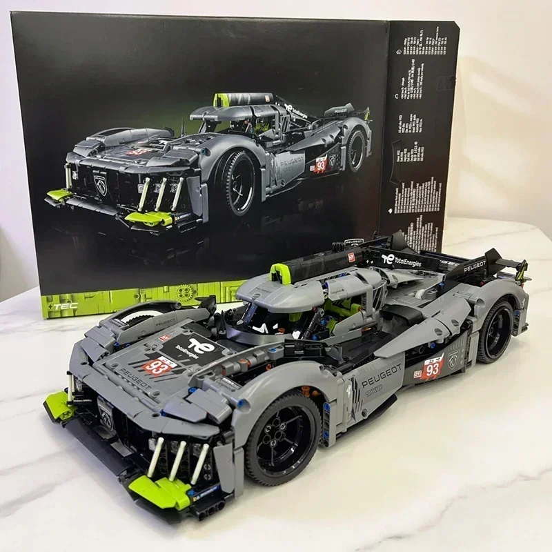 Blöcke 1775 Stück 9X8 24H Super Racing Car Bauspielzeug Hybrid Hypercar Modell Kinder Erwachsene Geschenke Kompatibel 42156