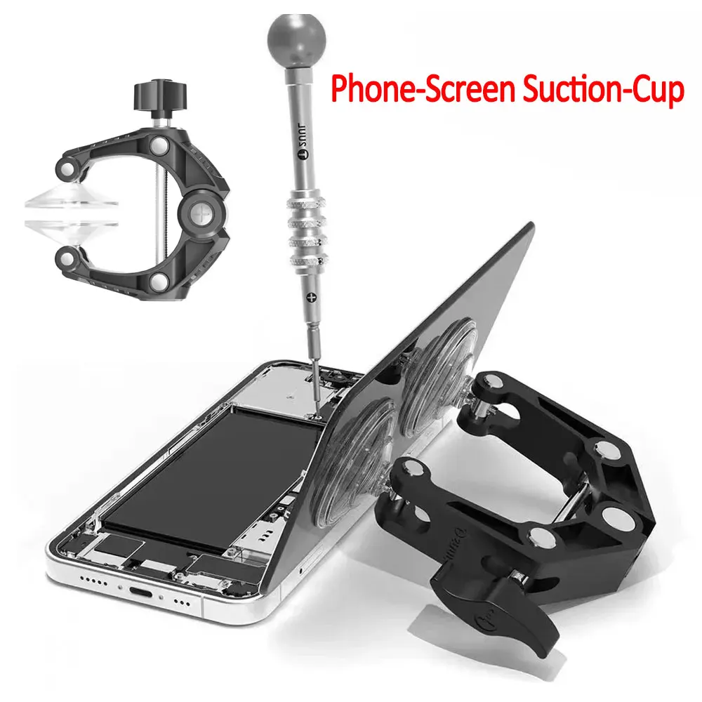 Extractor de ventosa para reparación de pantalla de teléfono, herramientas de reparación de tabletas y portátiles para IPhone, IPad, abridor de pantalla LCD y juegos de herramientas de extracción de pantalla