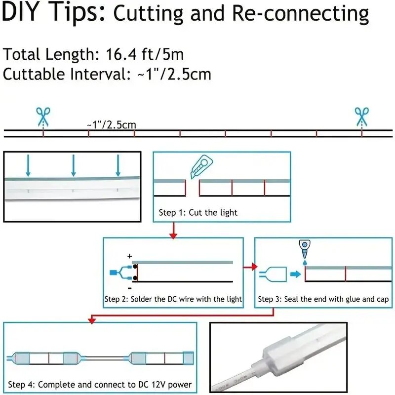5 M LED Neon Sign Strip ไฟ 12V ริบบิ้นเชือกซิลิโคนกันน้ํานีออนโคมไฟกลางแจ้ง DIY ไดโอดเทป Home Garden Decor