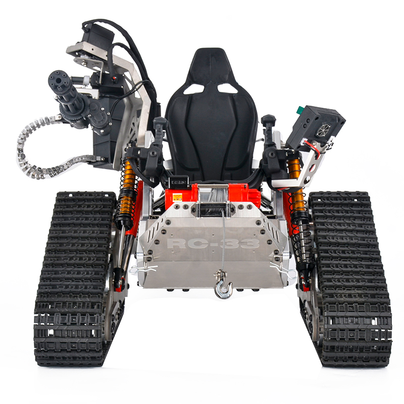 RC-33 1/6 RC Model kendaraan panjat tebing, perayap Off-Road Model logam elektrik kendaraan merangkak koleksi mainan dewasa