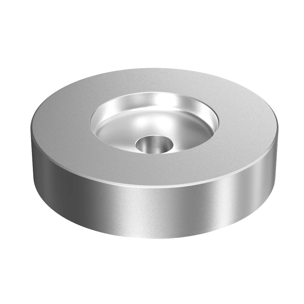 45 RPM แผ่นเสียงอะแดปเตอร์อลูมิเนียม 7 นิ้ว EP บันทึกแผ่นเสียงแผ่นเสียงไวนิล Record Center Adapter