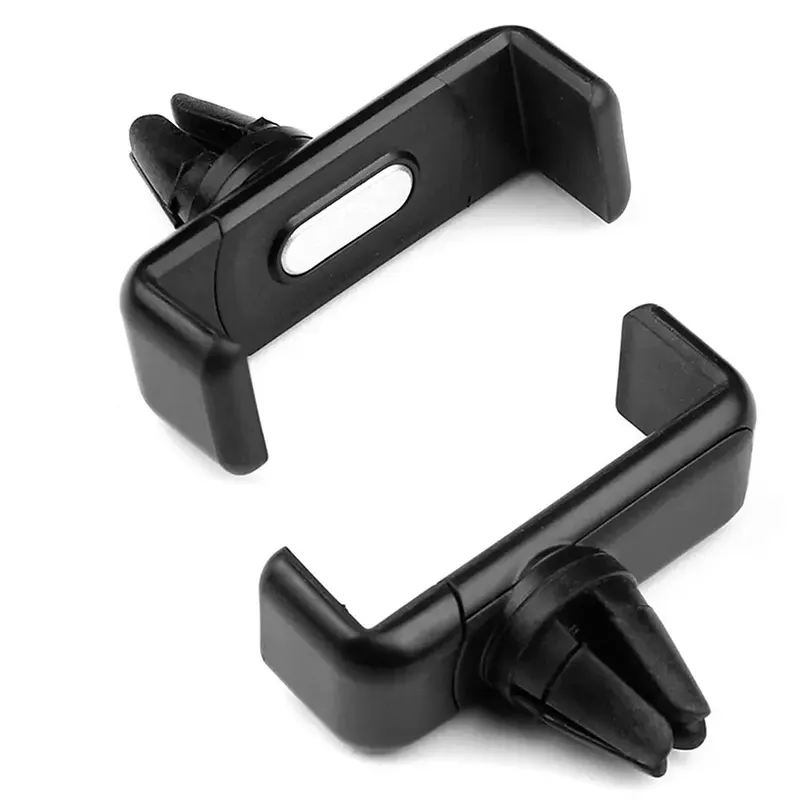 Suporte universal para celular, clipe de montagem para saída de ar do carro, suporte para celular, abs, suporte para telefone, acessórios interiores