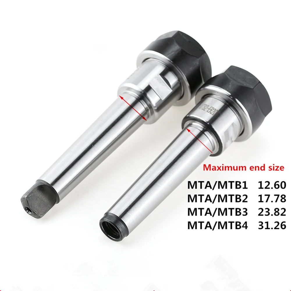 MTB MTA MT1 MT2 MT3 MT4 Конус Морзе ER11 ER16 ER20 ER25 ER32 ER40 Держатель цангового патрона, зажим для держателя инструмента с ЧПУ