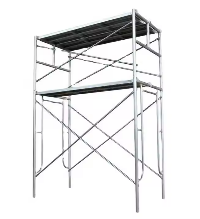 Cheap Cost Portable Mobile Scaffolding Frame Construction Wheel Galvanized Telescopic Decoration Folding Ladder Scaffolding