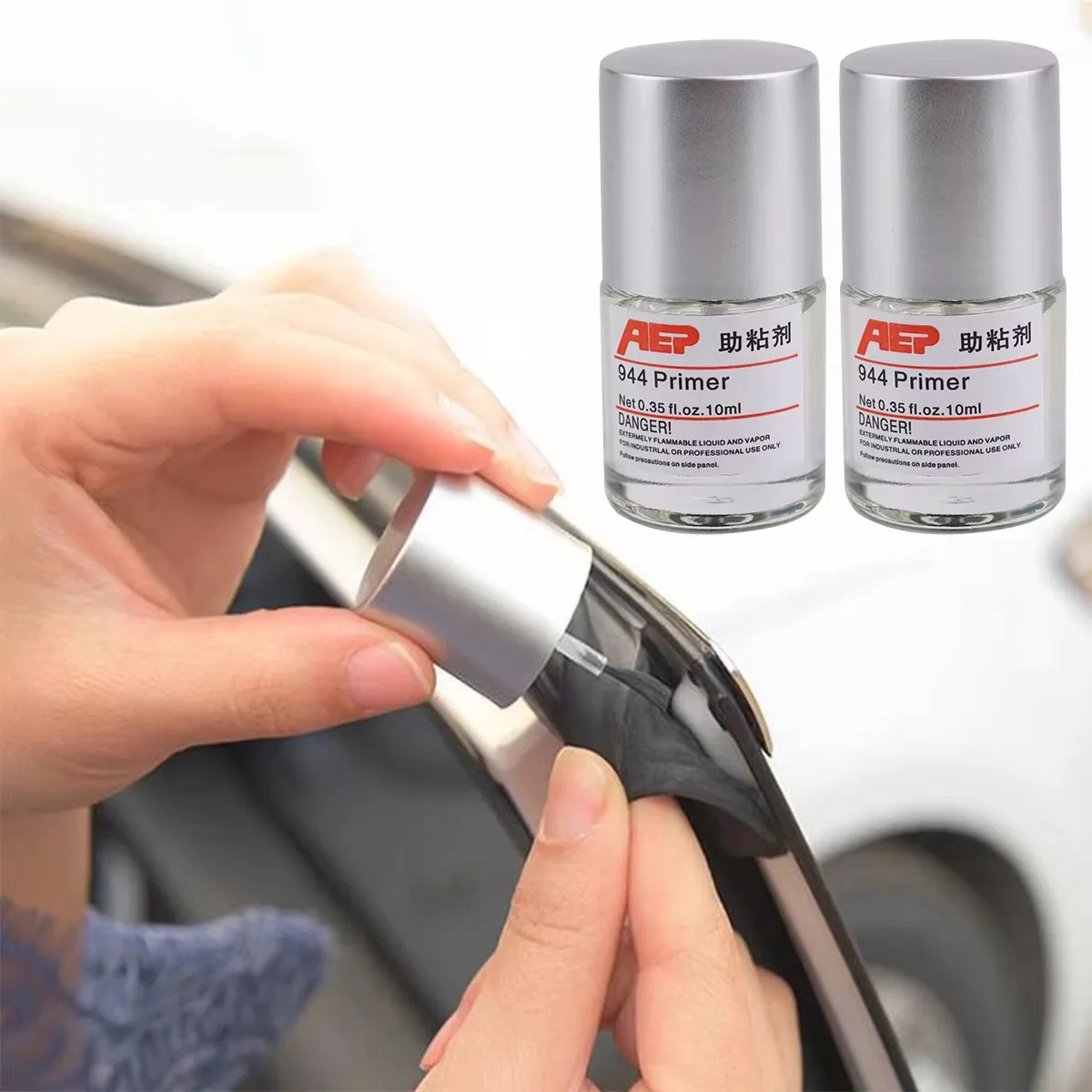 Strong 944 Primer Adhesive Adhesion Promoter Super Bonder 10 ml Kleber Starkes doppelseitiges Acrylschaum-Klebeband für Autozubehör