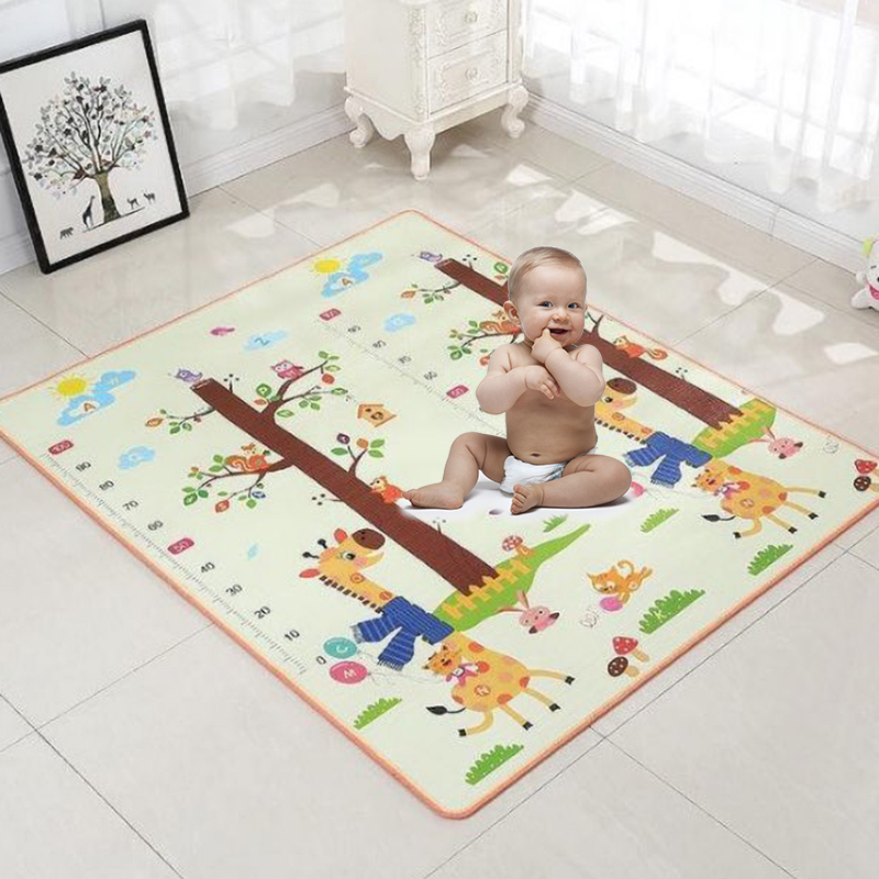 120*90 cm Tappetino da gioco per bambini EPE Attività Palestra Bambini Tappetini striscianti Tappeto Gioco per bambini Tappeto per bambini Tappeto Pavimento Neonati Giocattoli in schiuma Eva