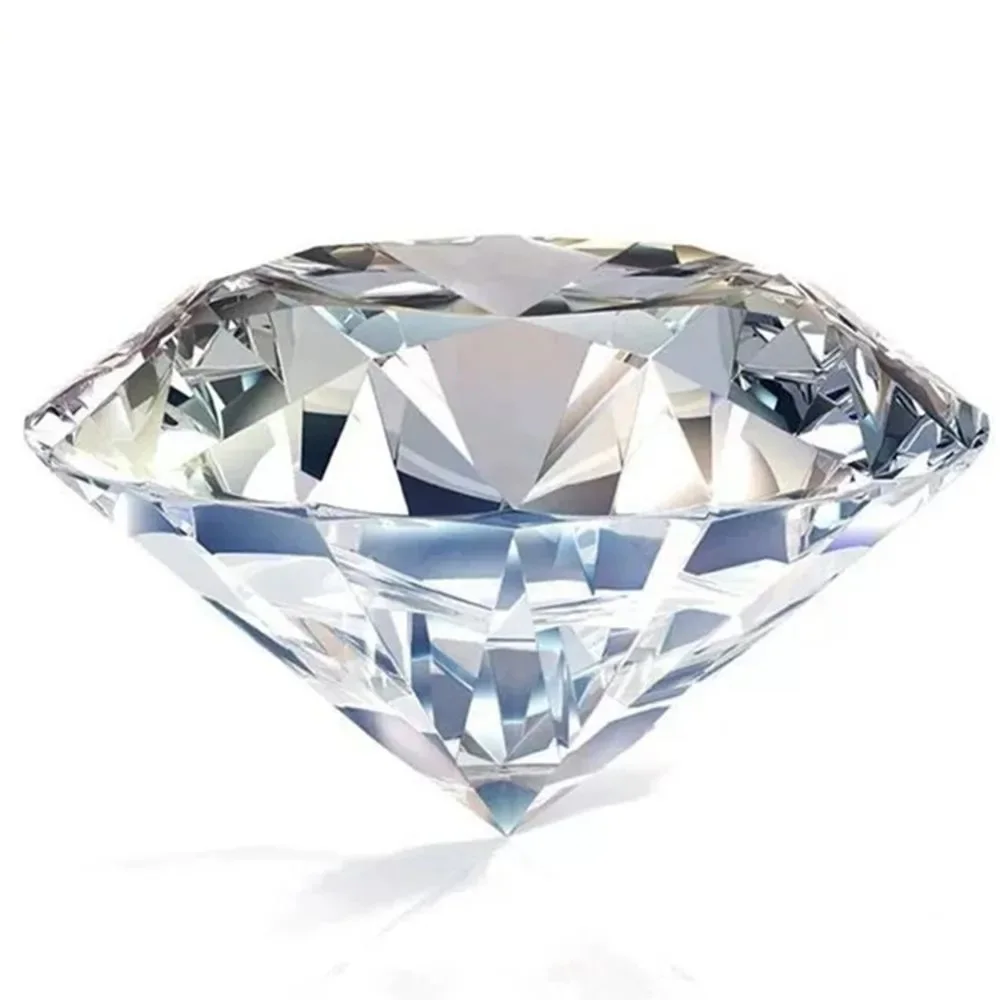 BIJOX STORY Moissanite Loose Stone - D Cor VVS1 3EX Cut Branco redondo Lab Grown Diamond - Preço de fábrica mais barato