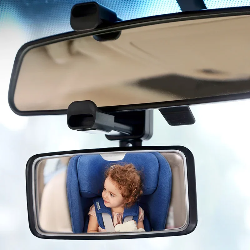 Miroir intérieur de voiture pour bébé, Clip de rétroviseur arrière pour la sécurité automobile, conduite, moniteur pour bébé pour enfants, Angle réglable