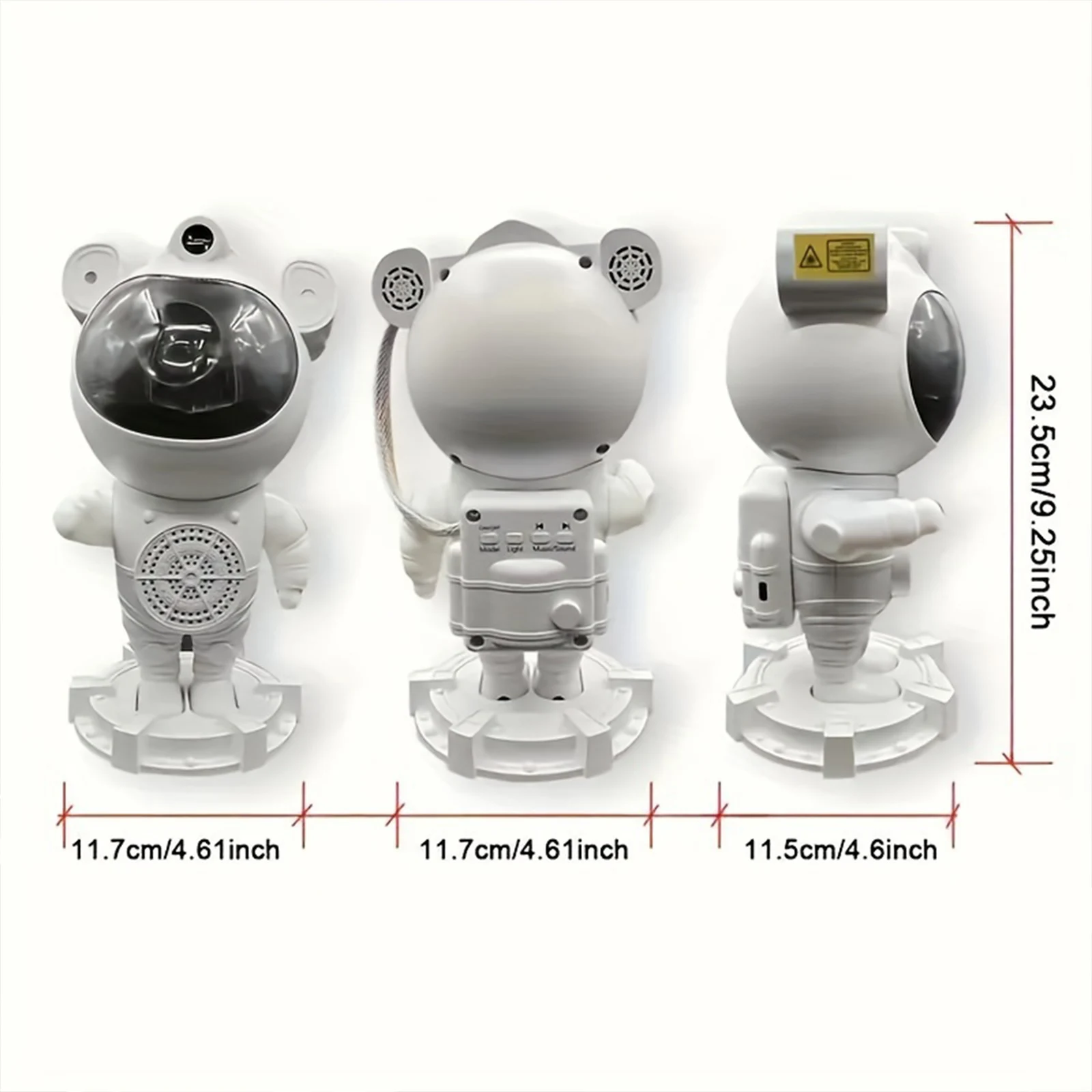 Astronaut Star Projector Galaxy Night Light, LED Ceiling Projection Table Lamp, Star Lamp, Nightlights for Bedroom Decor