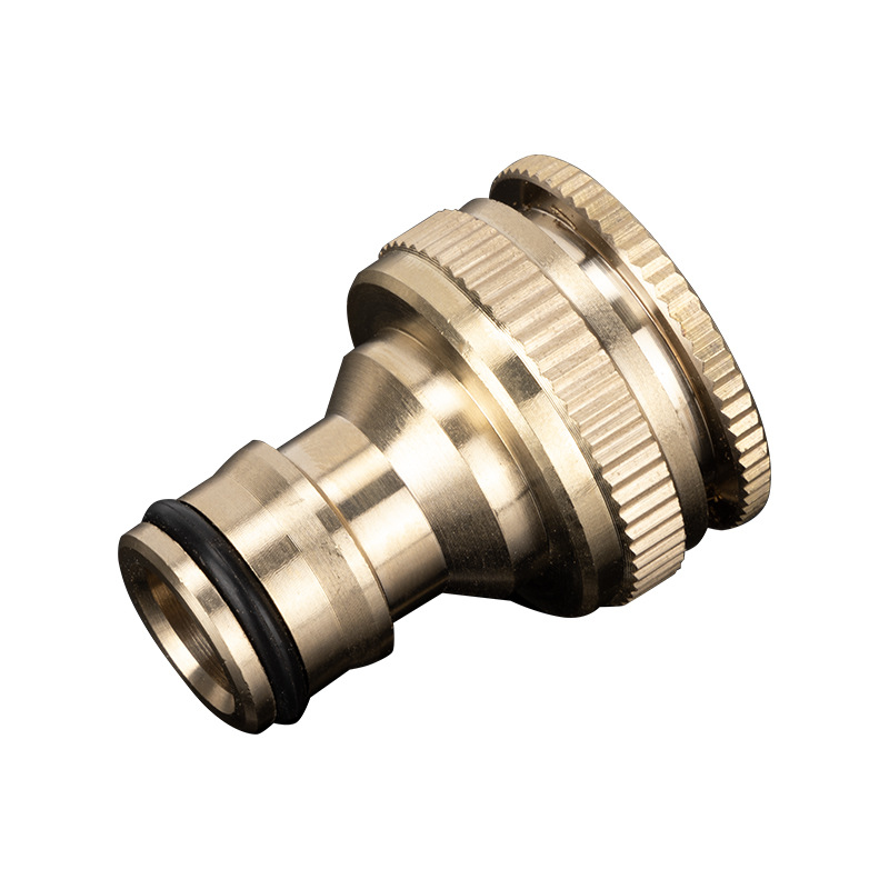 Pressure Washer Hose Adaptor Brass Hose Tap Connector 3/4'' 1/2'' THREADED GARDEN WATER PIPE ADAPTER FITTING Watering Equipment