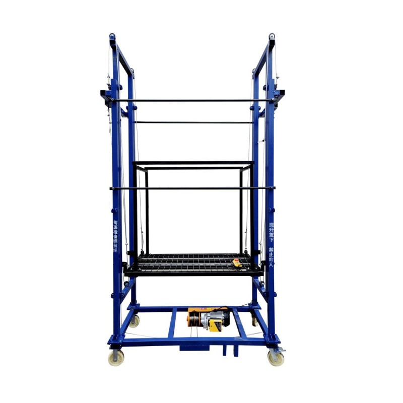 CE 4m 6m 8m  Lift Table Elevated Small Electric Lift Table Electric Scaffolding Scaffolding Electric Lift