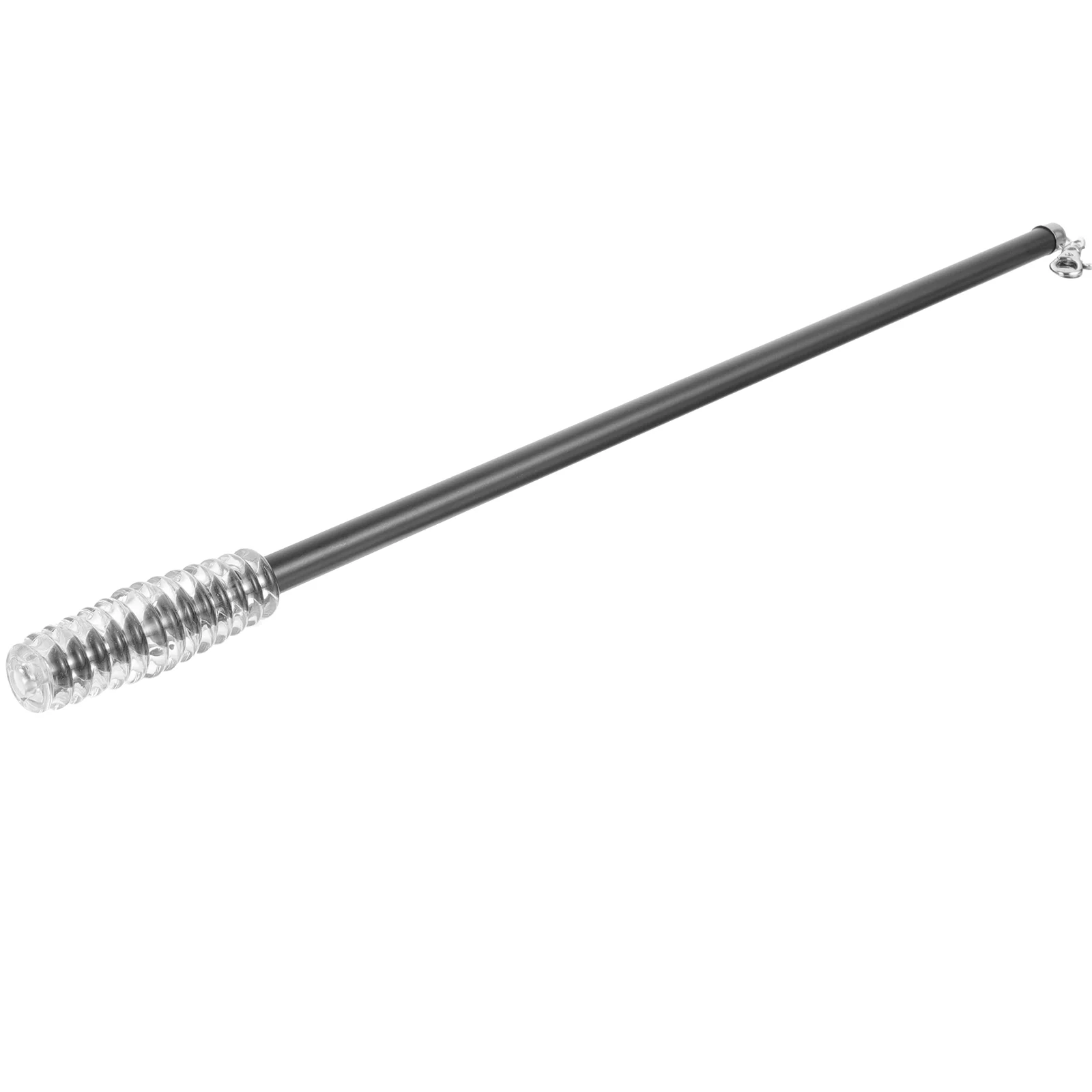 50 cm Gardinenstange aus Aluminiumlegierung, weiß, manueller Zug für modernes Design, langlebiger Anti-Rost-Vorhangöffner