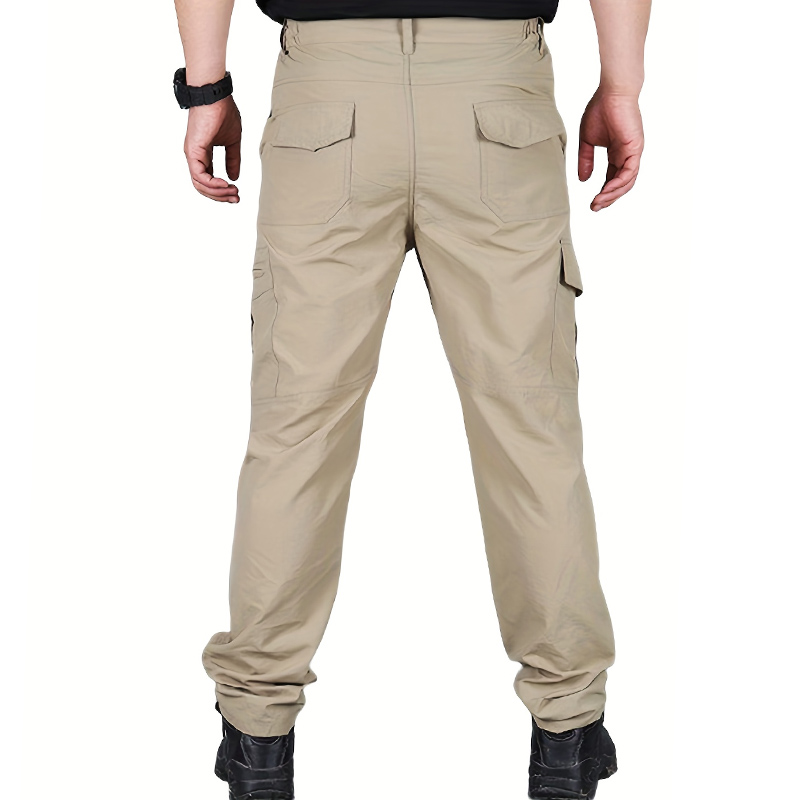 Pantaloni casual da uomo Pantaloni cargo estivi con tasche multiple Pantaloni sottili ad asciugatura rapida Escursionismo all'aperto Allenamento Pantaloni lunghi traspiranti Novità