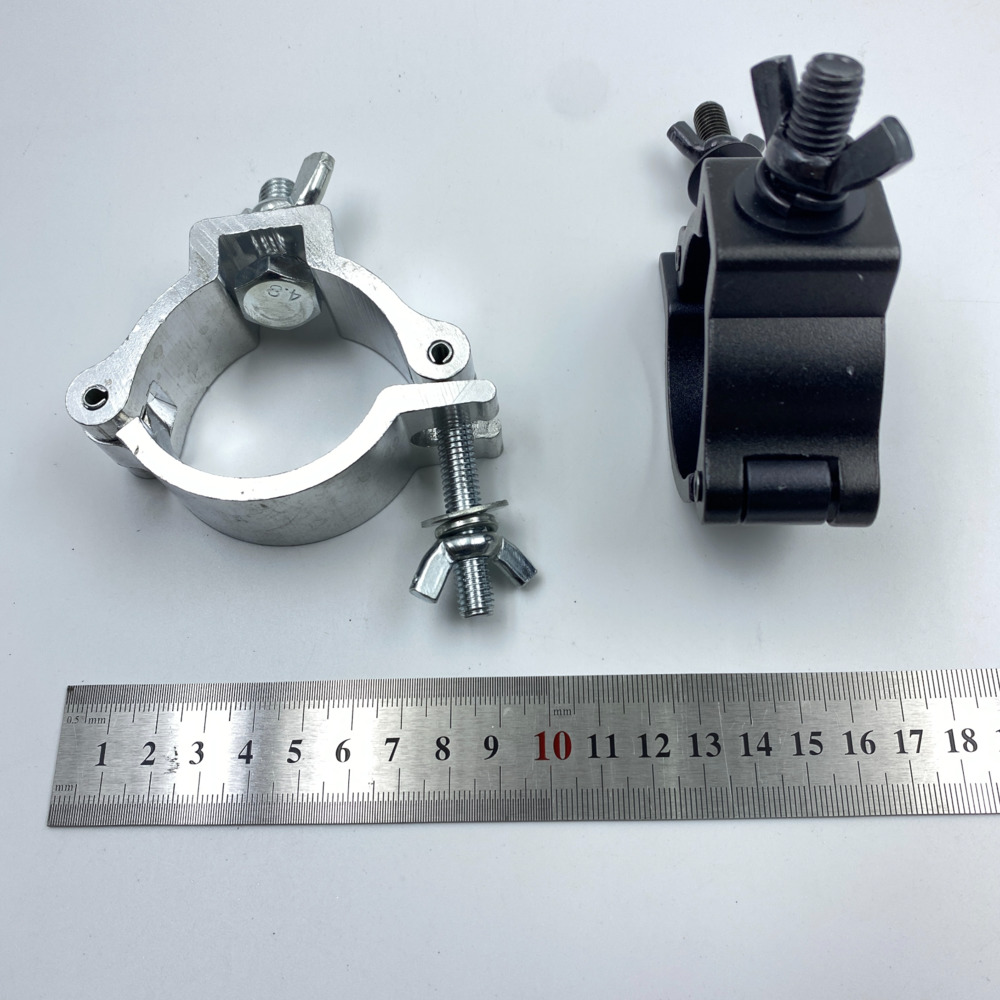 Dj Light Hook 46-51 มม.อลูมิเนียม O Clamp Stage แขวน C ตะขอ Moving Head Bracket Heavy Duty Clamps แสงอุปกรณ์เสริมเต็นท์