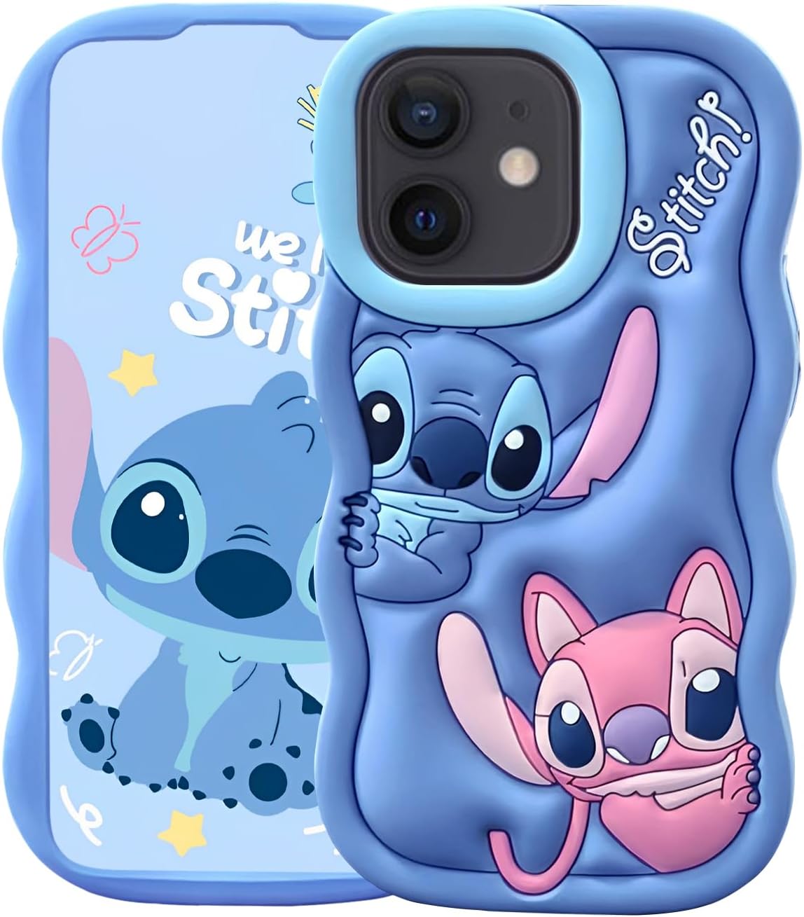 Силиконовый мягкий чехол с волнистым стежком для iPhone 16, 15, 14, 13, 12, 11 Pro Plus mini Max Xs XR 6 7 8 SE