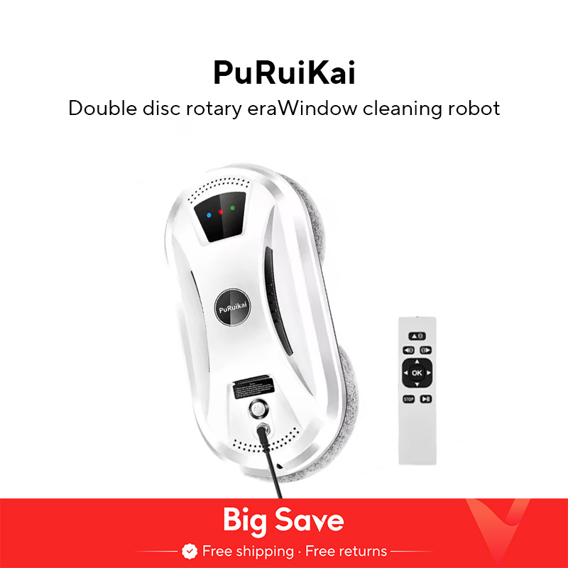 Ultra thin Robot vacuum cleaner window cleaning robot window cleaner electric glass limpiacristales remote control for home