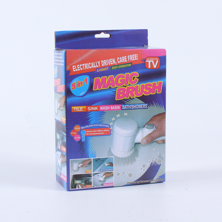 Escova De Limpeza Elétrica Multifuncional Doméstico Sulco De Artefato, Pote De Lavagem De Prato De Cozinha