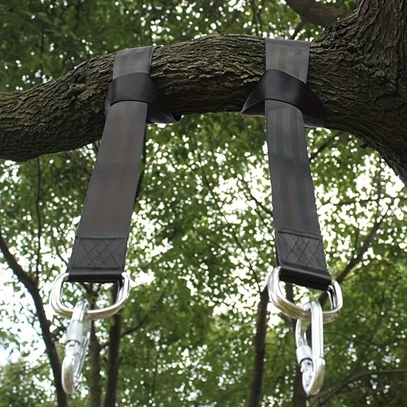 Hamaca para columpio al aire libre con cinturón de seguridad, bolsa portátil, kit de correa para columpio duradero, adecuada para todo tipo de accesorios para columpio