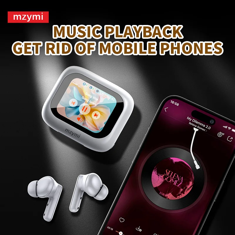 Mzymi E18 Pro Bluetooth5.4 auriculares con cancelación de ruido auriculares para juegos auriculares deportivos impermeables TWS auriculares internos para XIAOMI