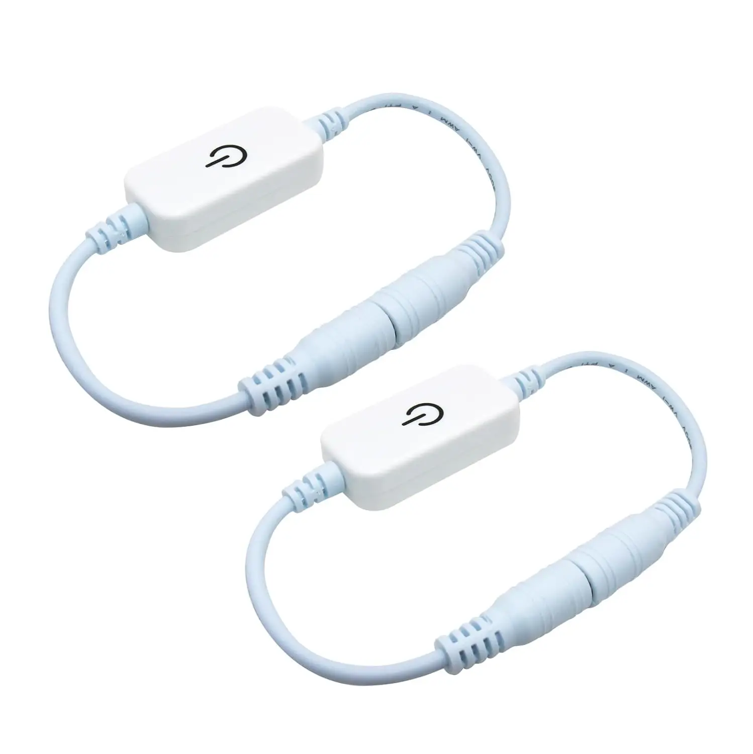 Interruttore di striscia LED Sensore tattile Controller 30 cm DC Femmina Maschio Interruttore LED Connettore 5.5*2.1MM Per 12 V 24 V 5050 3528 HA CONDOTTO LA luce di nastro